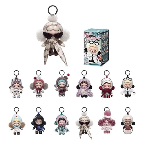POP MART θ SKULLPANDA Off Mode Series Plush Doll Blind Box, Single Box | Keychain, Bag Charm, Accessories, Collectible Holiday Birthday Gift - Image 1