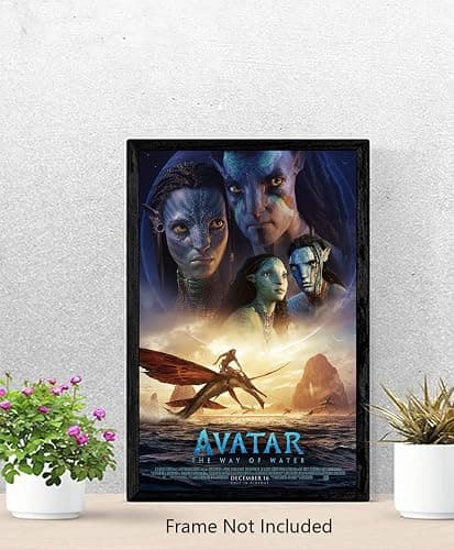 XIHOO Avatar 2: The Way of Water Movie Poster 16x24, Unframed thumbnail 4