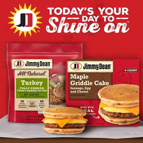 Jimmy Dean Maple Griddle Cake Sandwiches, 18.8 Oz thumbnail 7