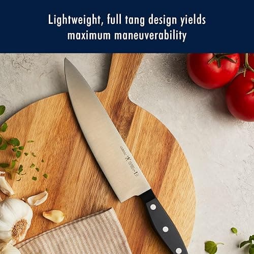 HENCKELS Premium Quality 15-Piece Knife Set with Block, Razor-Sharp, German Engineered Knife Informed by over 100 Years of Masterful Knife Making, Lightweight and Strong, Dishwasher Safe thumbnail 6