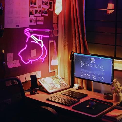 Frauen Neon Schild, Lady Neon Licht, kreative Kunst Neon Schild für Wand Dekor, Sexy Led Schild mit USB-betrieben für Mädchen Zimmer, Bar, Mann Höhle, Schlafzimmer thumbnail 5