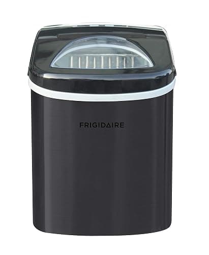 Frigidaire Counter top Portable, 26 lb per Day Nugget Ice Maker Machine (Black Stainless Steel) thumbnail 2