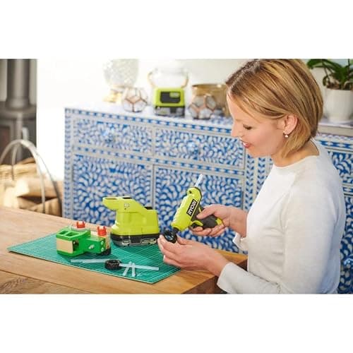 Ryobi RGLM18-0 18V ONE+ Cordless Mini Glue Gun (Bare Tool), Green thumbnail 2