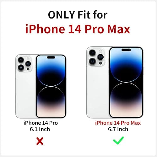 XIZYO Hülle für iPhone 14 Pro Max 6,7 Zoll, Niedlich Matt Rose Blume Floral Muster Ästhetisch Handyhülle, für Mädchen Frauen Luxus Weiche TPU Stoßfest Schutzhülle, Zweig Rose/Wein Rot thumbnail 2