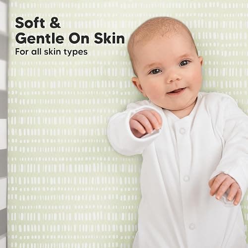 2-pk Organic Cotton Crib Sheets  thumbnail 4