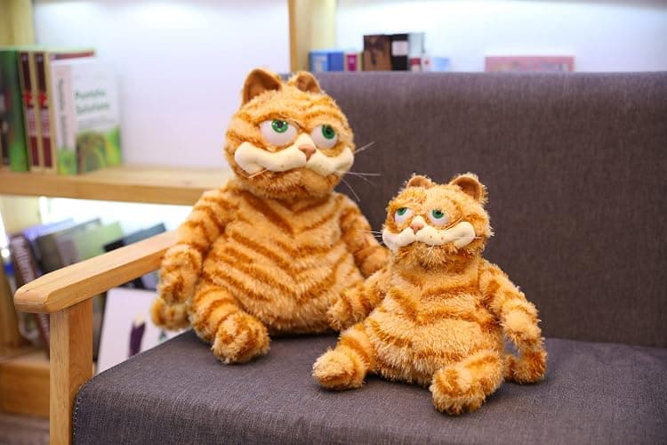 SYZI Fat Orange Plush Cat Toy - Soft Stuffed Animal for Kids - Ideal Christmas & Birthday Present - 11.8/17.7 Inches thumbnail 7