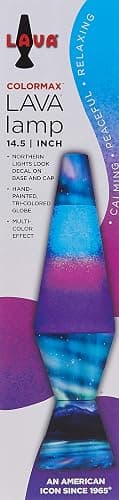 Lamp 2160 LVA2160 Colormax Northern Lights, 14.5-inches, Glitter with Clear Liquid and Decal Base thumbnail 4