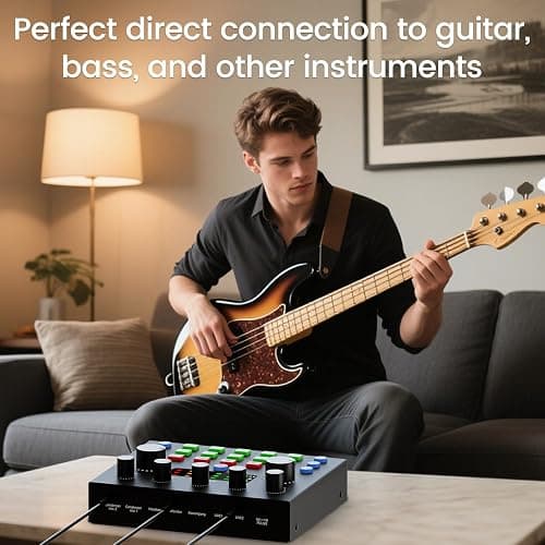 Podcast Equipment Bundle, Recording Studio Package with Podcast Microphone and Voice Changer, Live Sound Card - Audio Interface for Laptop Computer Vlog Living Broadcast Live Streaming YouTube TikTok thumbnail 7