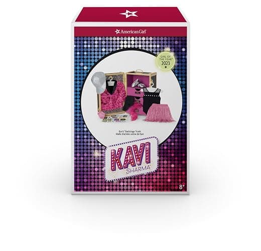 American Girl Girl of the Year Kavi Sharma 18-inch Doll Backstage Trunk Featuring 10+ Pieces for Ages 8+ thumbnail 6