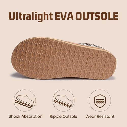 Gdazzio Women's Slippers Fuzzy Cozy Short Ankle Shoes Indoor and Outdoor Mules Furry Warm House Slippers for Woman Cute Fluffy Clogs thumbnail 4