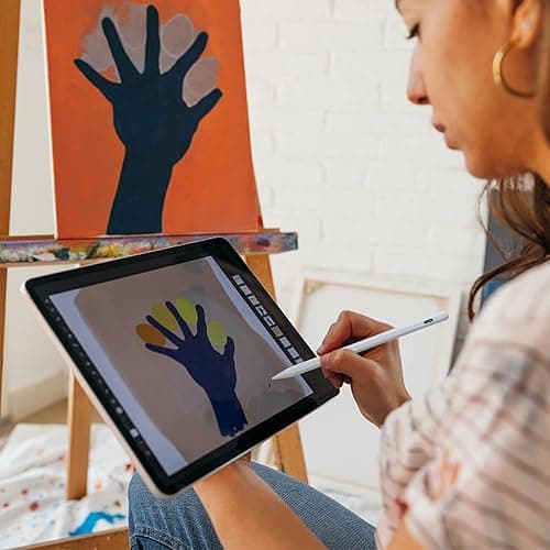 Stylus Pen for iPad A16 11th 10th 9th 8th 7th 6th Generation, iPad Pro 12.9 11 13 inch M4, iPad Air M3 M2 5th 4th 3rd Gen, iPad Mini A17 Pro 7 6 5, for Apple Pencil Pro 1st 2nd Gen Alternative (White) thumbnail 6