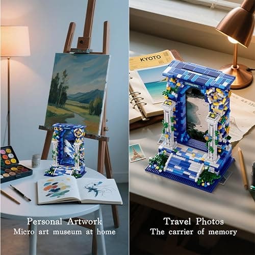 GOTIMON Micro Mini Starry Sky Gate Building Block Toys, Gifts for Children and Adults (1745 PCS) thumbnail 6