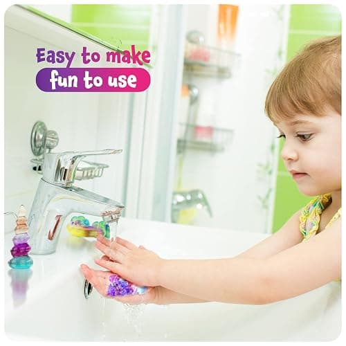 Unicorn Soap Making Kit - Girls Easter Crafts DIY Project Age 6+ Year Old Kids - Girl Gifts - Science STEM Activity Teenage Gift - Make Your Own Soaps Kits - Craft Toys Ages 6 7 8 9 10 11 12 thumbnail 7