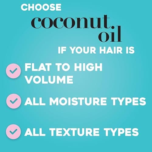 OGX Nourishing + Coconut Oil Weightless Hydrating Oil Hair Mist, Lightweight Leave-In Hair Treatment with Coconut Oil & Bamboo Extract, Paraben & Sulfate Surfactant-Free, 4 Fl Oz thumbnail 3