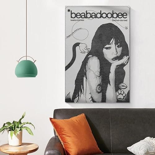 Aovtysa Beabadoobee Canvas Poster Wall Decorative Art Painting Living Room Bedroom Decoration Unframe-style08x12inch(20x30cm) thumbnail 4