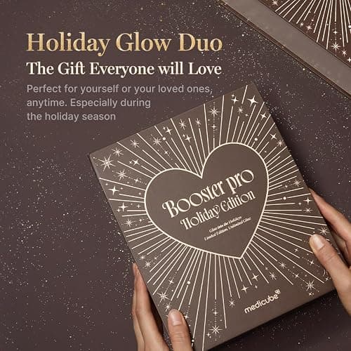 medicube Booster Pro Holiday Gift Set, Amazon Exclusive | Limited Mocha Booster Pro + TXA Niacinamide Serum | Gift for Women & Men | Perfect for Holiday Gifting & Self Care | Korean Skin Care Kit thumbnail 4