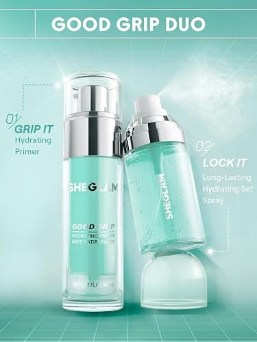 SHEGLAM Good Grip Hydrating Prime & Set Spray Oil Control Moisturizing Primer Smooth Fine Lines Oil And Silicone-Free Face Primer thumbnail 5