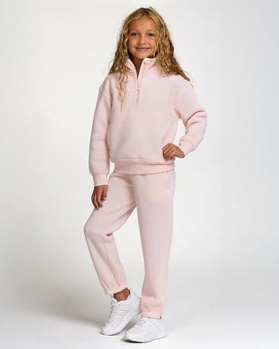 PURE CHAMP Girls Sweatpants 3 Pack Fleece Athletic Joggers, Teen Sweat Pants with Zipper Pockets and Drawstring Size 4-16 thumbnail 2