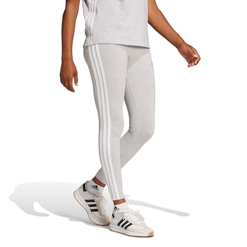 adidas Women's Essentials 3-Stripes Cotton Leggings thumbnail 2