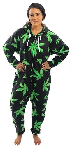 Forever Lazy Footed Adult Onesies, One-Piece Pajama Jumpsuits for Men and Women, Unisex. with Detachable Feet. thumbnail 4