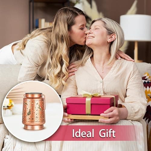Dog Solar Lanterns Outdoor Waterproof Hanging Solar Lights Dog Gifts for Women Men Metal Decorative LED Lanterns for Yard, Patio, Lawn, Tabletop, Pathway, Landscape, Garden Decor, Dog Lovers Gifts thumbnail 3