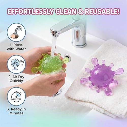 Fidget Toys Stress Balls for Kids,Squishy Stress Splat Toys,Stress Splat Toy,Squishies Anxiety Stress Relief,ADHD Office Mental Health Gifts Prizes Autism Party Favors(4 PCS) thumbnail 5