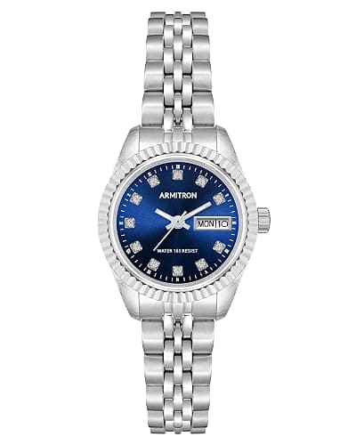Armitron Women's Genuine Crystal Accented Bracelet Watch, 75-2475 - Image 1