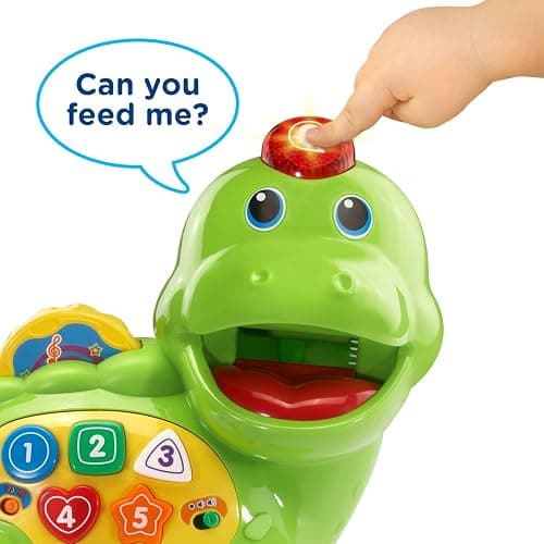 VTech Chomp and Count Dino, Green thumbnail 4