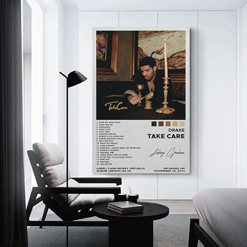 WILsem Take Care Album Cover Canvas Art - Rapper Music Posters for Wall Decor, Bedroom Aesthetic - 12x18 inch (30x45 cm) Unframe-style thumbnail 3