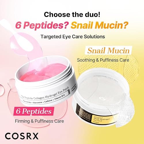 COSRX Snail Mucin Peptide Under Eye Cream, 0.84 fl oz, 73.7% Snail Mucin and Niacinamide, Eye Care, Eye Cream Anti Aging, Dark Circles, Korean Skin Care, Stocking Stuffers for Women thumbnail 7