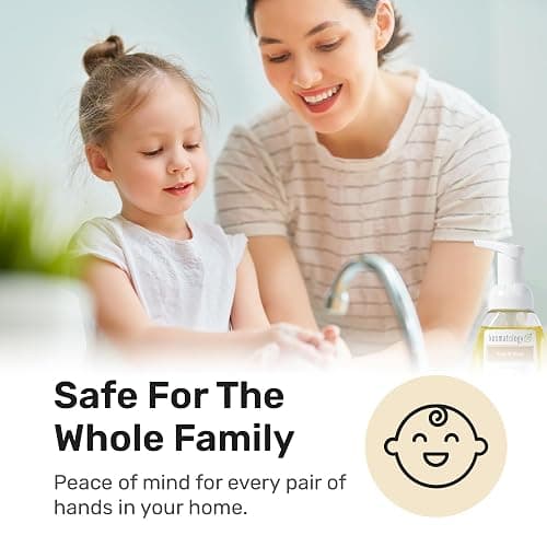 kosmatology Free & Clear Organic Foaming Hand Soap | Moisturizing Hand Wash | Clean Ingredients, Free of Artificial Scent and Essential Oils | 8.5 oz thumbnail 6
