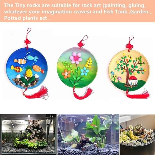 lifetop 120PCS Painting Rocks, DIY Rocks Flat & Smooth Kindness Rocks for Arts, Crafts, Decoration, Medium/Small/Tiny Rocks for Painting,Hand Picked for Painting Rocks… - 120PCS thumbnail 6