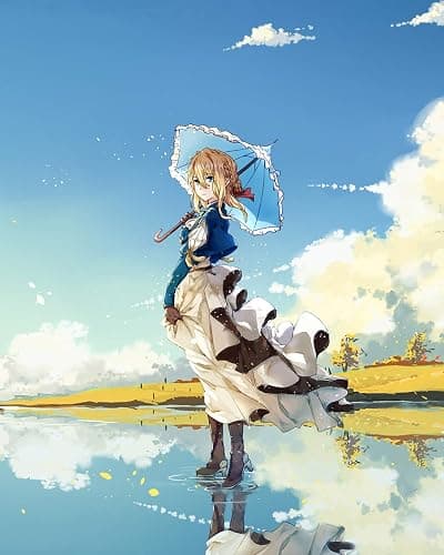 Superior Poster Violet Evergarden Anime Manga Art Wall Print Japanese High Quality 16x20 Inches - Image 1