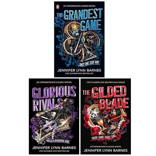 The Grandest Game Series 3 Books Collection Set By Jennifer Lynn Barnes (The Grandest Game, Glorious Rivals & The Gilded Blade) - Image 1