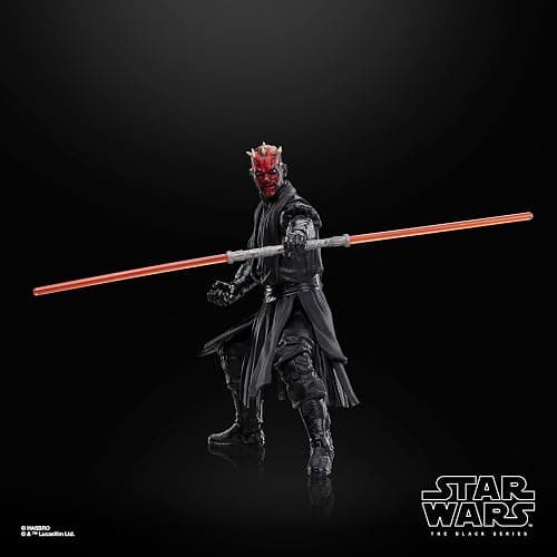 Star Wars The Black Series Qui-Gon Jinn, Darth Maul, Obi-Wan Kenobi The Phantom Menace 6 Inch Action Figures thumbnail 5