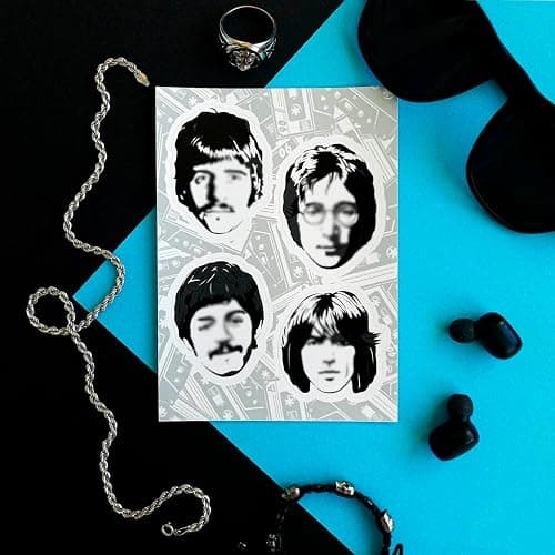 BulbaCraft 35 Pcs The Beatle Stickers for Adults, The Beatle Gifts, The Beatle Memorabilia and Gifts, The Beatle Merch, The Beatle Products, Sticker for The Beatle Mug thumbnail 7