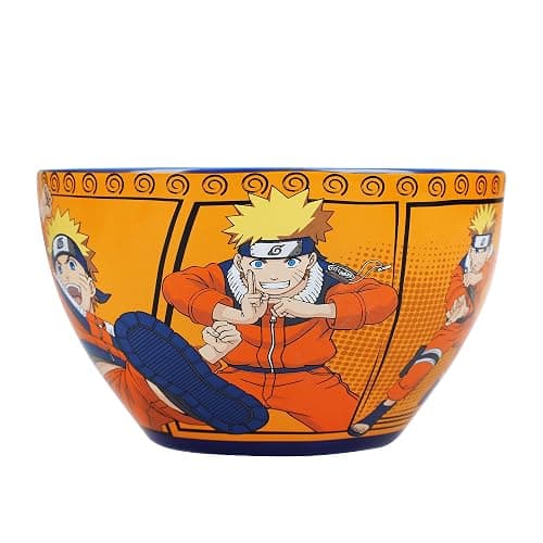 Bioworld Naruto Ceramic Ramen Bowl and Plastic Chopsticks Set thumbnail 2