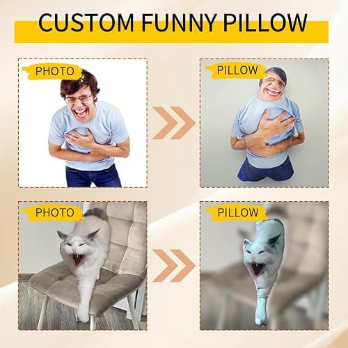 Ugly cat pillow thumbnail 4