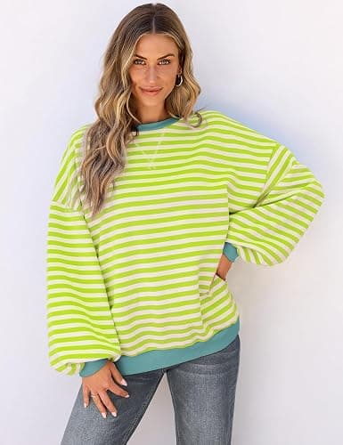 UEU Striped Crewneck thumbnail 2