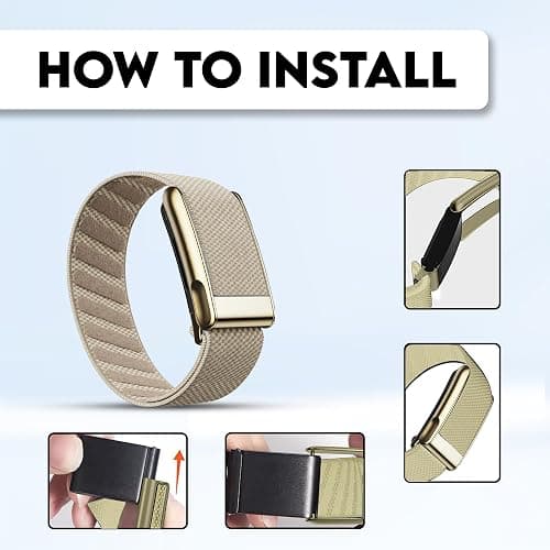 DADO Ultra-soft Nylon Sport Band Compatible with WHOOP 5.0, One, Peak, and Life | Breathable, Durable & Secure Fit Strap | NOT for Gen 4 thumbnail 4