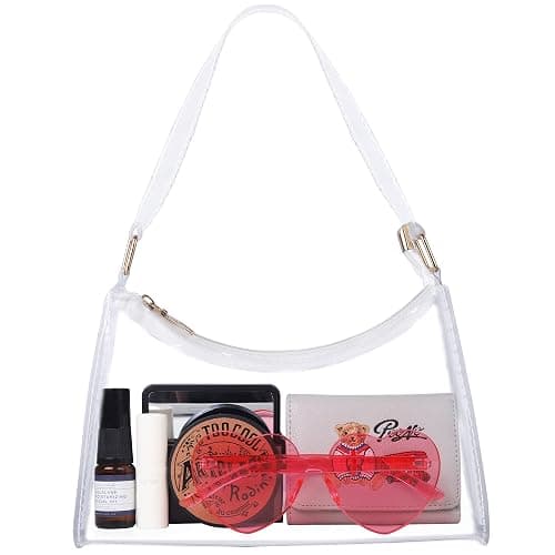 Lackycc Clear Bag for Stadium Events Women's Purse Handbags Small Purse shoulder bag Crossbody Bag thumbnail 8