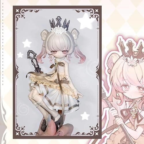 CALEMBOU BJD Blind Box, 1/8 Cute Lunar Lore Series Ball Jointed Blind Box, 8 Inches Dress up Doll with Joints, Collectable Action Figure for Birthday Gifts thumbnail 3