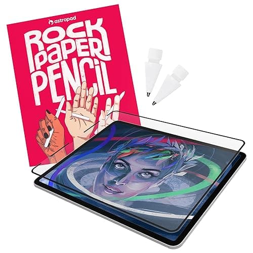 Astropad Rock Paper Pencil 2 Screen Protector for Apple Pencil 1st & 2nd Generation (2 Pack) - Image 1