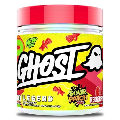 GHOST Legend Pre-Workout Powder, SPK Redberry - 30 Servings – Pre-Workout for Men & Women with Choline, L-Citrulline, & Beta Alanine for Energy & Focus - Image 1