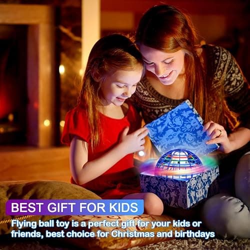 Taikcsut 2025 Upgraded Flying Orb Ball Toy, Hover Boomerang Ball Spinner Mini Drone - Magic Floating Galactic Fly Spinning Orb, for Boys Girls and Kids thumbnail 5