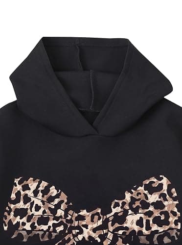 Ecolala Girls Long Sleeve Hooded Sweatshirt Thick Graphic Hoodie Cute Pullovers Tops thumbnail 4