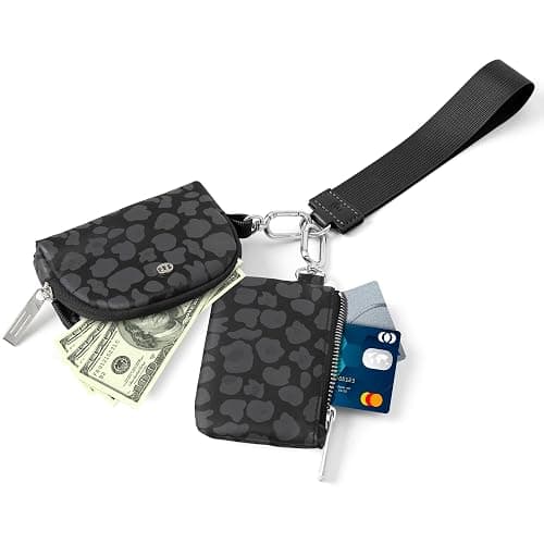 Mum's Memory Mini Zip Around Wristlet Wallets for Women -KeyChain Wallet with Detachable Dual Pouch Wristlet -Key Chain Coin Purse Small Wallets thumbnail 5
