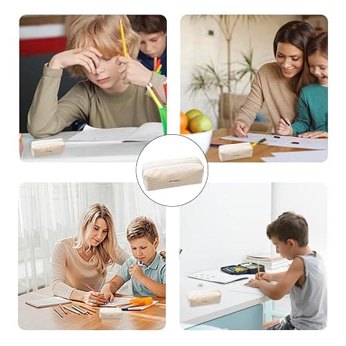 Mäppchen Aesthetic,Federmäppchen Mädchen,Cord-Stoff Pencil Case Aesthetic,Federtasche Erwachsene,Stifte Haves Study Must Schlamppermäppchen Etui Schule,Schulsachen für Kinder Teenage (Milchweiß) thumbnail 7