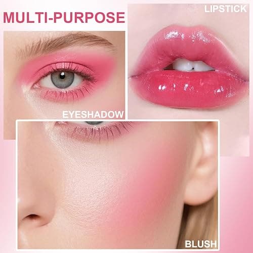 6 Colors Lip Tint Stain Set, Watery Lip Stain Mini Liquid Matte Lipstick, Multi-use Lip Cheek Tint, Moisturizing Plump Lip Gloss, Lightweight Non-Sticky, Long Lasting, Vivid Lip Care Makeup (6 Colors) thumbnail 7