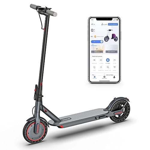Electric Scooter Adults, Powerful 350W E-Scooter, Max 19 Mph & 15-19 Miles Range Scooters, Folding Scooters with 8.5" Solid Tires, Commuting Scooter Kick Scooter with APP Control (Seats Optional) thumbnail 9
